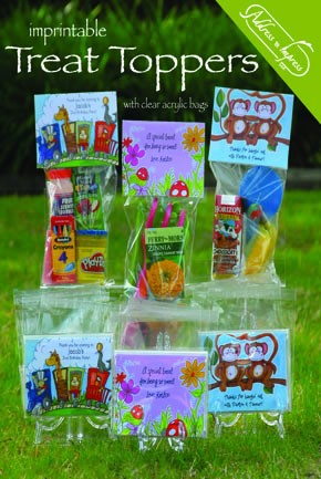 personalized treat toppers