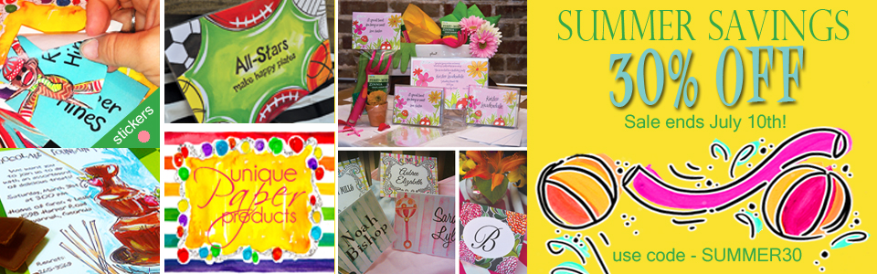 Save 30% site wide for Summer