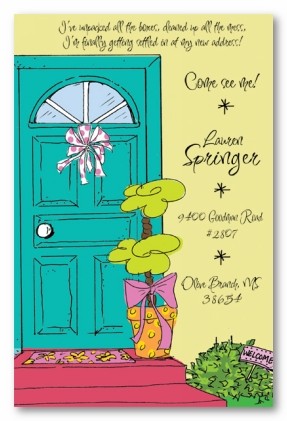 Front Door Personalized Party Invitations