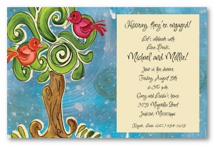 Family Tree Personalized Party Invitations