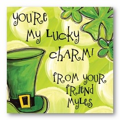 Luck of the Irish Personalized 3x3 Calling Cards