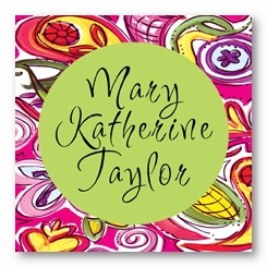 Island Pattern Personalized 3x3 Calling Cards