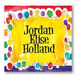 Rainbow Party Personalized 3x3 Calling Cards