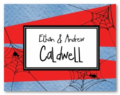 Spiderman Personalized Folded Note