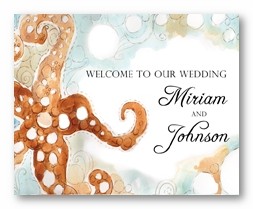 Starfish Beach Personalized Calling Cards