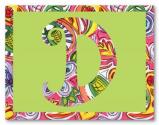 Island Pattern D Initial Folded Note