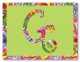 Island Pattern G Initial Folded Note
