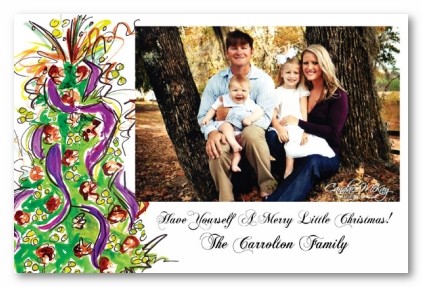 Christmas Tree Personalized Holiday Photo Cards