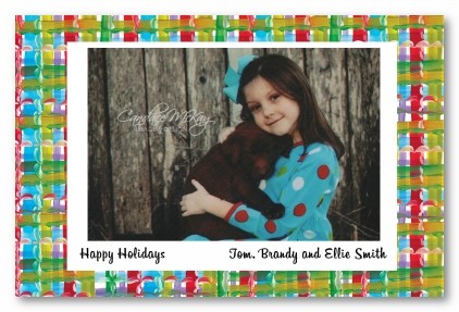 Full of Plaid Christmas Personalized Holiday Photo Cards