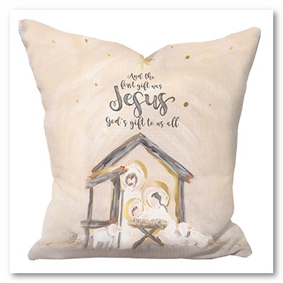 Nativity Pillow